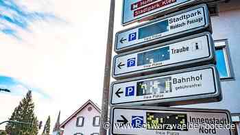 Das Warten hat ein Ende: Nagold bekommt ein neues Parkleitsystem