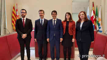 Il Comune di Lecco in visita alla città gemella spagnola Igualada - Prima Lecco