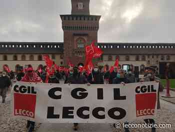 La Cgil Lecco a Milano per la manifestazione contro la manovra finanziaria - Lecco Notizie