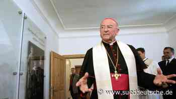 Ehemaliger Passauer Bischof Schraml gestorben - Süddeutsche Zeitung