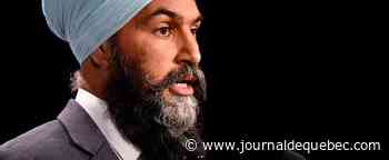 Jagmeet Singh, de passage à Montréal, discute de congés de maladie
