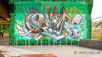 Bahnhof Essen-Kupferdreh: Graffiti sollen Straftäter stoppen - Westdeutsche Allgemeine Zeitung