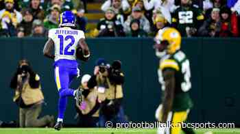 Van Jefferson scores 79-yard touchdown, but Rams trail 13-10 - NBC Sports