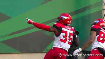 Stamps strike first after Moxey snags massive INT - stampeders.com