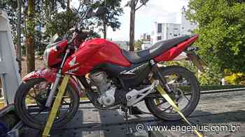 PM recupera em Criciúma motocicleta furtada em Imbituba - Engeplus