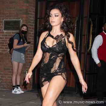 Charli XCX laughs off wardrobe malfunction as she presents ARIA Music Award
