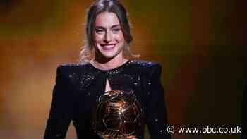 Barcelona's Putellas wins Women's Ballon d'Or, awarded to 2021's best female footballer