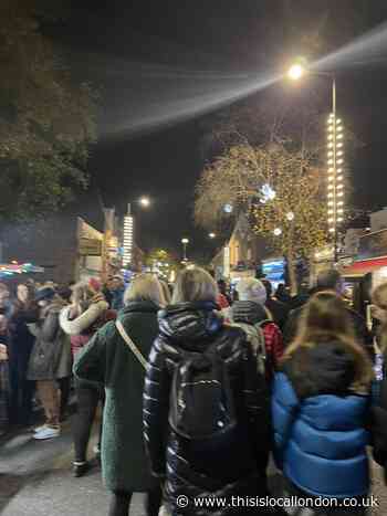 Teddington Lights Up-Christmas market by Anika Soni St Catherines School