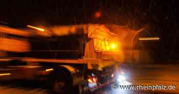 Warten auf den Schnee: 1000 Tonnen Streusalz gelagert - Mannheim - Rheinpfalz.de