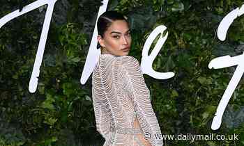 Shaina Shaik dares to bare in a see through form-fitting sequin gown at The Fashion Awards in London
