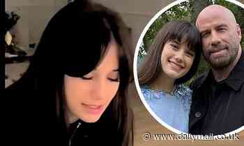 John Travolta is amazed by daughter Ella Bleu's singing and piano playing