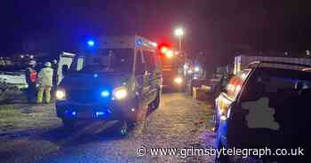 Drunk man falls into icy water at Grimsby's Corporation Bridge - Grimsby Live