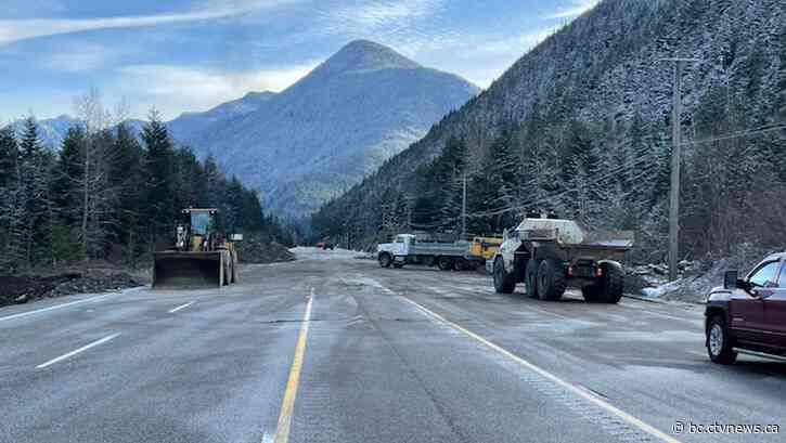 B.C. highways: 2 routes reopen for essential travel after weekend closures