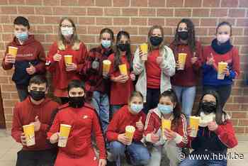 Spectrumcollege zamelt 602 euro in voor Rode Neuzen Dag met popcornverkoop - Het Belang van Limburg