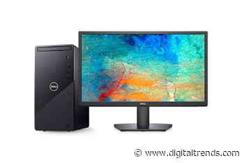 This Dell desktop PC and monitor bundle is $500 for Cyber Monday