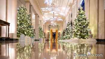 Jill Biden unveils her first White House holiday decorations