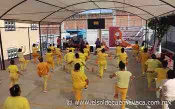 Mujeres del Cereso realizan zumba y voleibol - El Sol de Cuernavaca