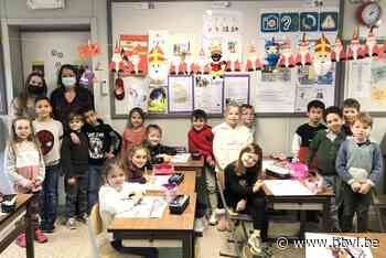 Kinderen verwelkomen Sinterklaas met Mandarijmpjes - Het Belang van Limburg