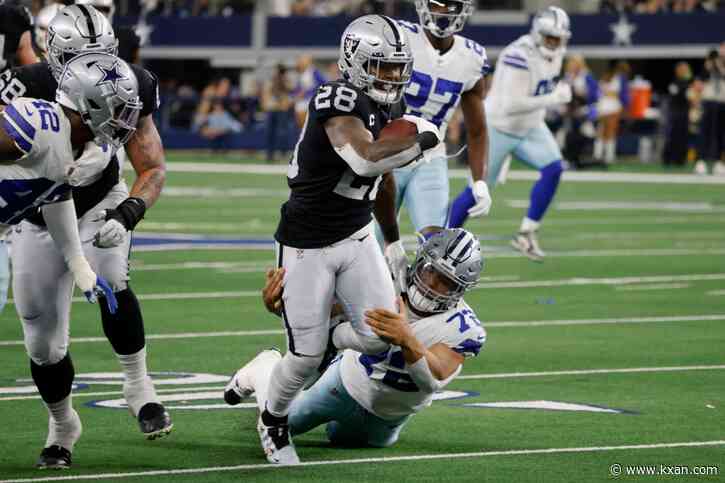 Cowboys' Trysten Hill suspended 2 games for punching Raiders player
