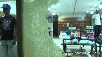 Barrage of Gunfire Shatters Miami Beach Storefront