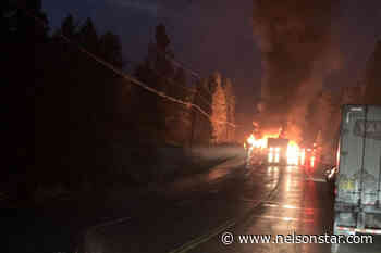 Three die in fiery truck collision on Highway 3 near Princeton – Nelson Star - Nelson Star