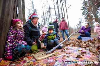 Wichteln im Wald macht Kindern Spaß - Freie Presse