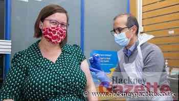 Hackney MP Meg Hillier gets booster jab in Hoxton - Hackney Gazette