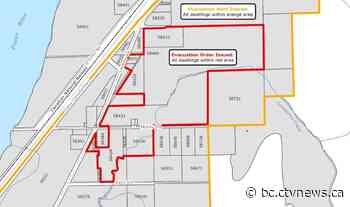 B.C. flooding: 12 properties evacuated between Chilliwack and Hope - CTV News Vancouver