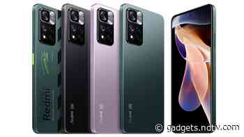 Redmi Note 11 Pro+ Tipped to Launch as Redmi Note 11i Hypercharge in India in December