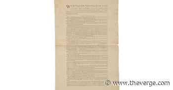 Crowdfunders Raised $50 Million In Crypto To Buy A Copy Of The Constitution. Now, A Problem…