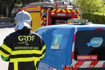 Antibes : après une fuite de gaz, les pompiers sécurisent le boulevard Maréchal Juin