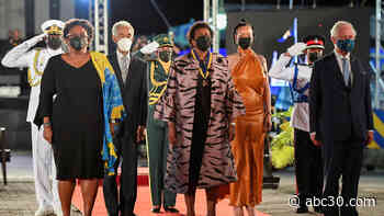 Out with the queen: Barbados breaks from British monarchy, becomes republic