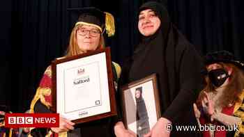 Aya Hachem: Family of murdered student collect her degree
