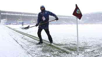 Burnley v Tottenham called off because of snow from Storm Arwen