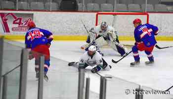 Hawks stumble in losses to Rockland and Smiths Falls, face first place Ottawa Junior Senators at home Friday - The Review Newspaper