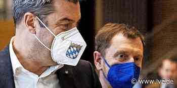 Bayern und Sachsen sagen gemeinsame Beratung zur Corona-Lage ab - Leipziger Volkszeitung