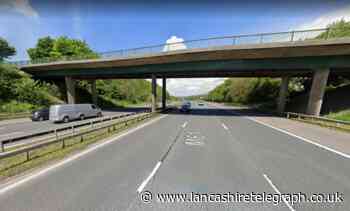 One lane remains closed after vehicle overturns on M61 between Bolton and Chorley