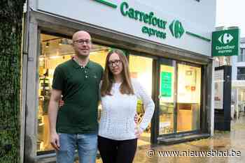 Carrefour Express met machiniste Katja klaar voor vertrek – Elke dag open vanaf 7 uur ‘s morgens