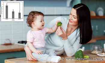 Food: Kids who watch smiling adults eat vegetables consume more than DOUBLE the amount themselves