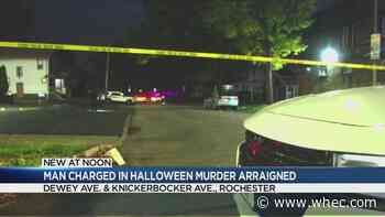 Rochester man charged in Halloween homicide arraigned