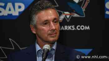 Wilson takes medical leave as Sharks general manager - NHL.com