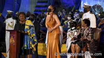 It's official: Rihanna's 'right excellent' in Barbados - Lethbridge News Now