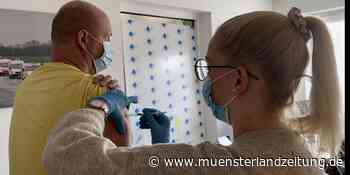 Großer Andrang - 300 Impfungen in der Impfstraße in Stadtlohn | Stadtlohn - Münsterland Zeitung