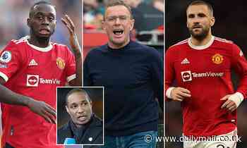 Man Utd interim manager Ralf Rangnick must improve Aaron Wan-Bissaka and Luke Shaw, says Paul Ince