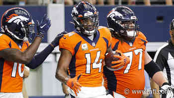 Broncos WR Courtland Sutton reaches agreement on four-year, $60.8M extension - NFL.com