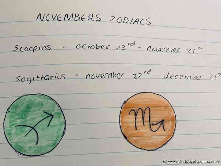 Novembers Zodiacs - Niamh Fox The Holy Cross School