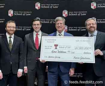 Texas Tech Law Receives $500K Donation From Trial Lawyer Alum