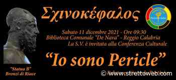 Reggio Calabria, l’11 dicembre la Conferenza Culturale “Io sono Pericle” - Stretto web