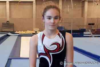 Turnster Esmée (12) verovert brons op WK tumbling