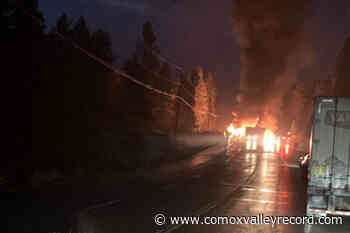 Three die in fiery truck collision on Highway 3 near Princeton – Comox Valley Record - Comox Valley Record